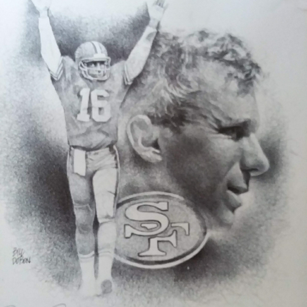 SANFRANSICO 49ERS FINE Art poster